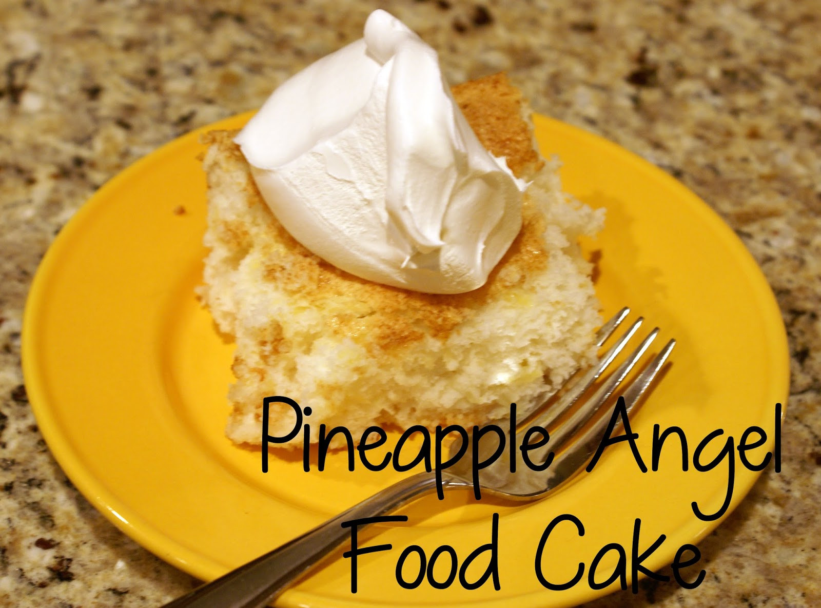 Angel Food Cake And Pineapples
 Count It All Joy Pineapple Angel Food Cake