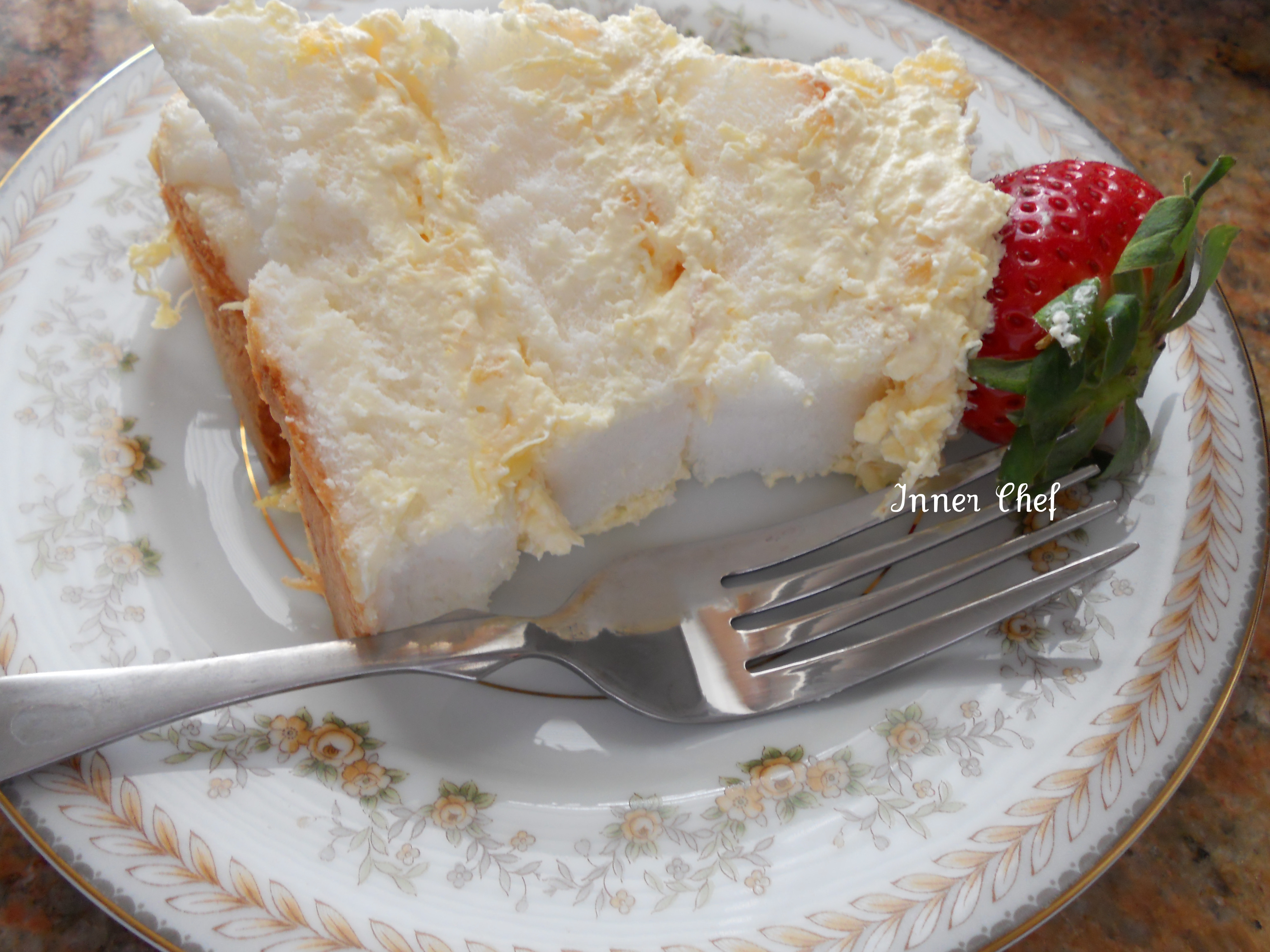 Angel Food Cake And Pineapples
 Pineapple Angel Food Cake