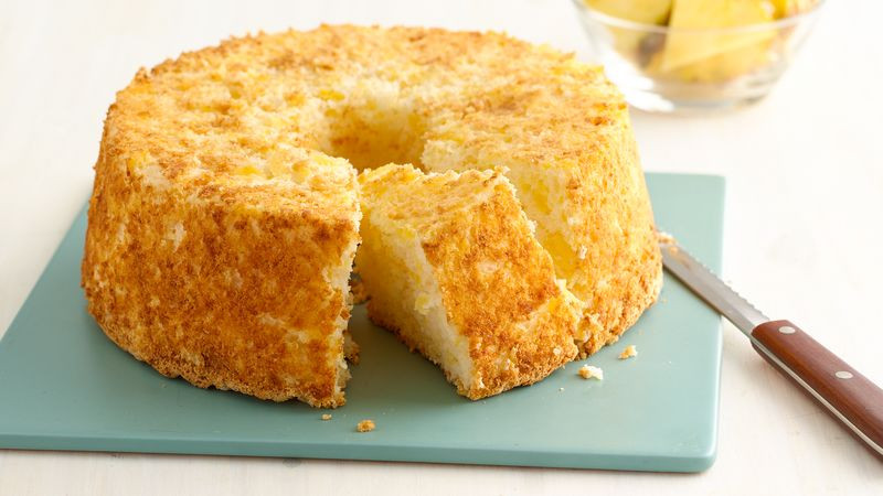 Angel Food Cake And Pineapples
 Two Ingre nt Pineapple Angel Food Cake Recipe