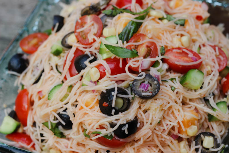 Angel Hair Pasta Salad
 Angel Hair Pasta Salad – Soul Full Sisters