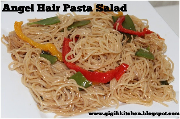 Angel Hair Pasta Salad
 Gigi s Kitchen My Blog on Cooking Makeup Fashion