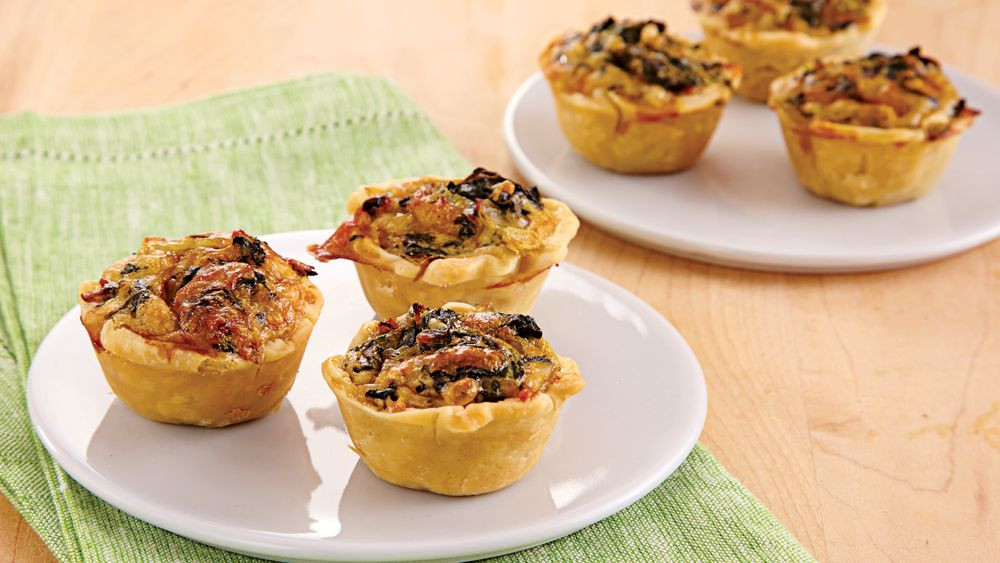 Appetizer Recipes Using Pie Crust
 Mini Spinach Quiches Recipe Pillsbury