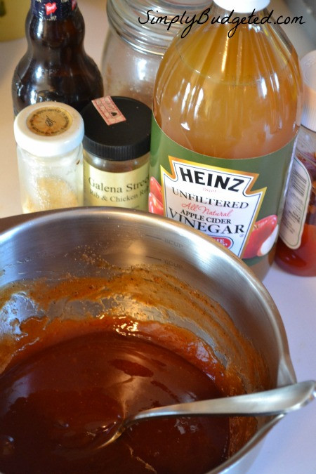 Apple Cider Vinegar Bbq Sauce
 Weekend BBQ Chicken with Heinz Apple Cider Vinegar