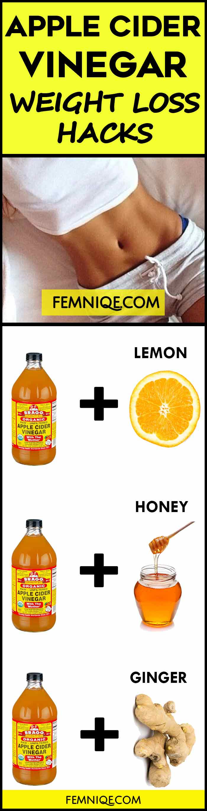 Apple Cider Vinegar Weight Loss Drink
 How To Use Apple Cider Vinegar for Weight Loss Femniqe
