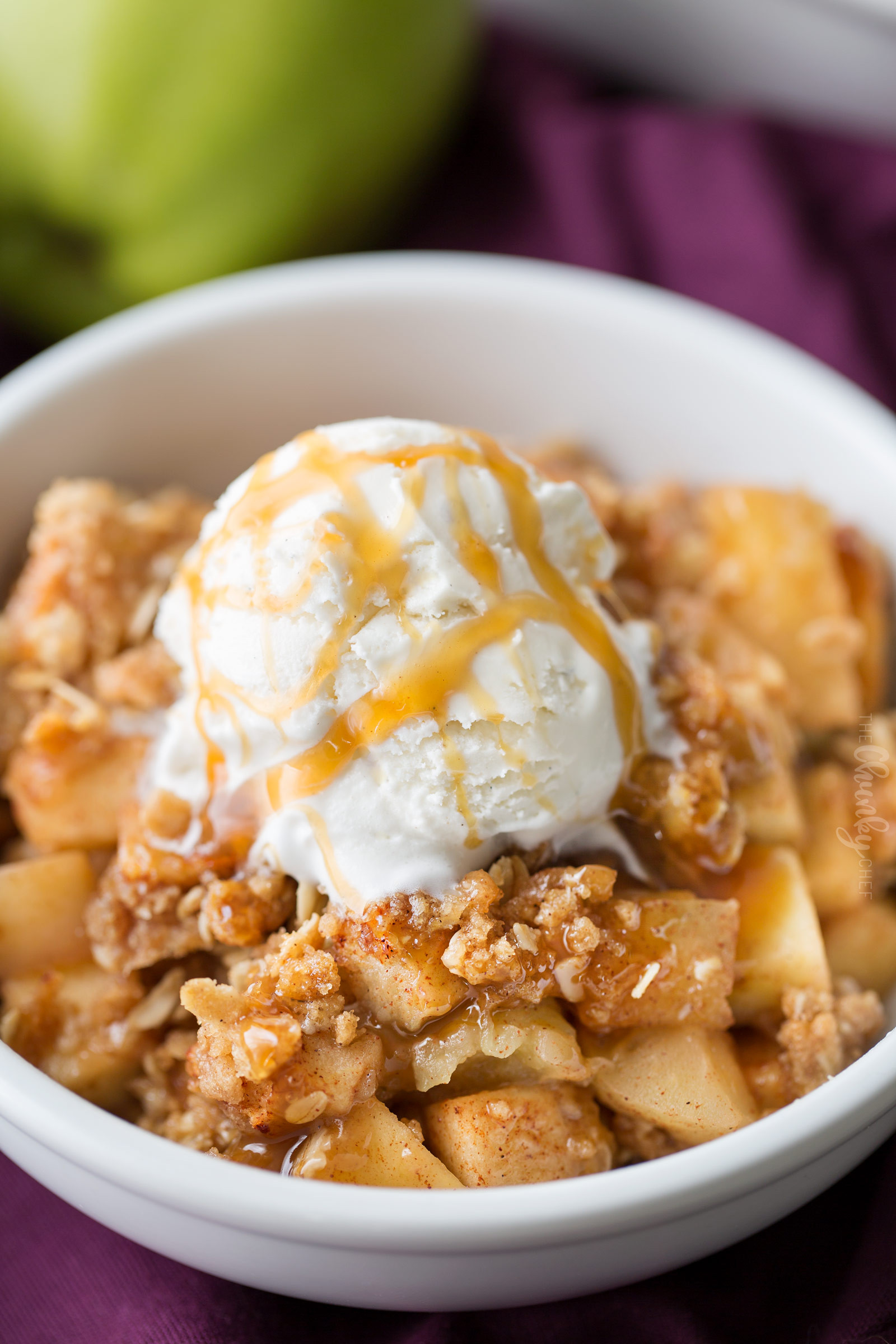 Apple Crisp Dessert
 Old Fashioned Easy Apple Crisp The Chunky Chef