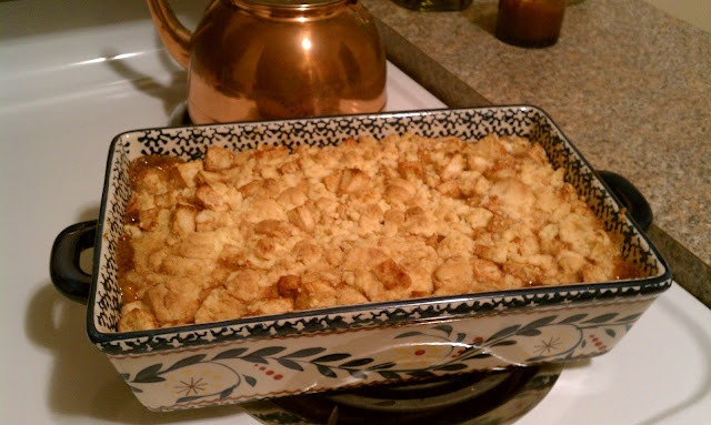 Apple Crisp With Cake Mix
 Butter Warm and Sprinkles on Pinterest