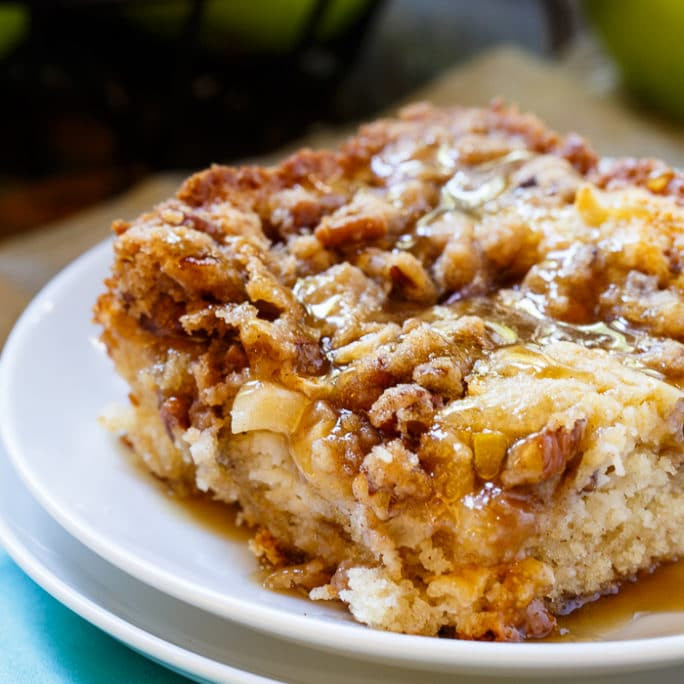 Apple Crisp With Cake Mix
 Apple Crisp Coffee Cake Spicy Southern Kitchen