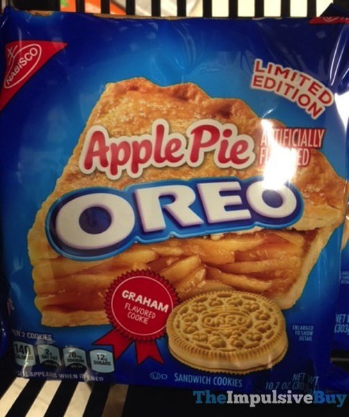 Apple Pie Oreos
 SPOTTED ON SHELVES Limited Edition Apple Pie Oreo Cookies