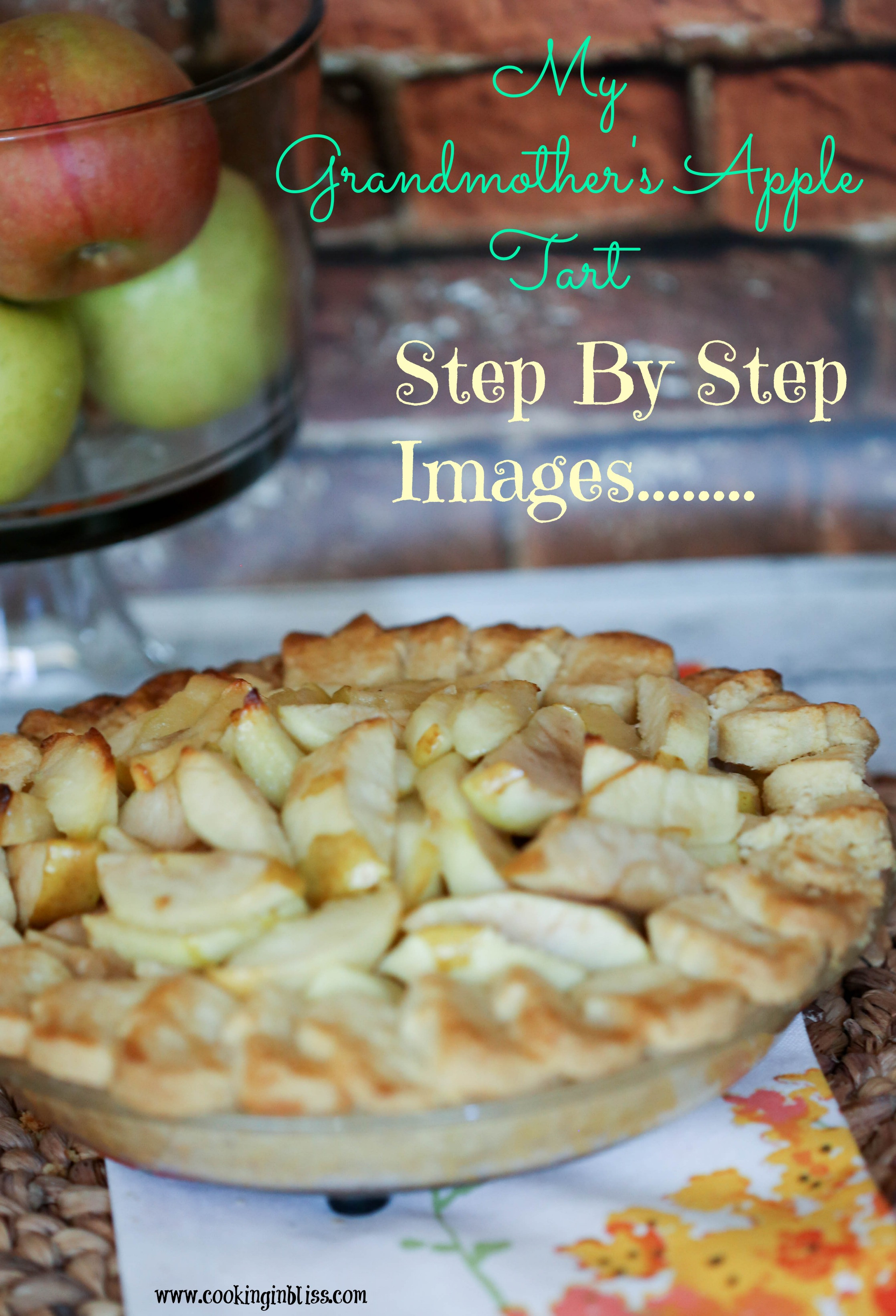 Apple Pie Recipe Easy
 Easy Apple Tart Recipe Cooking in Bliss