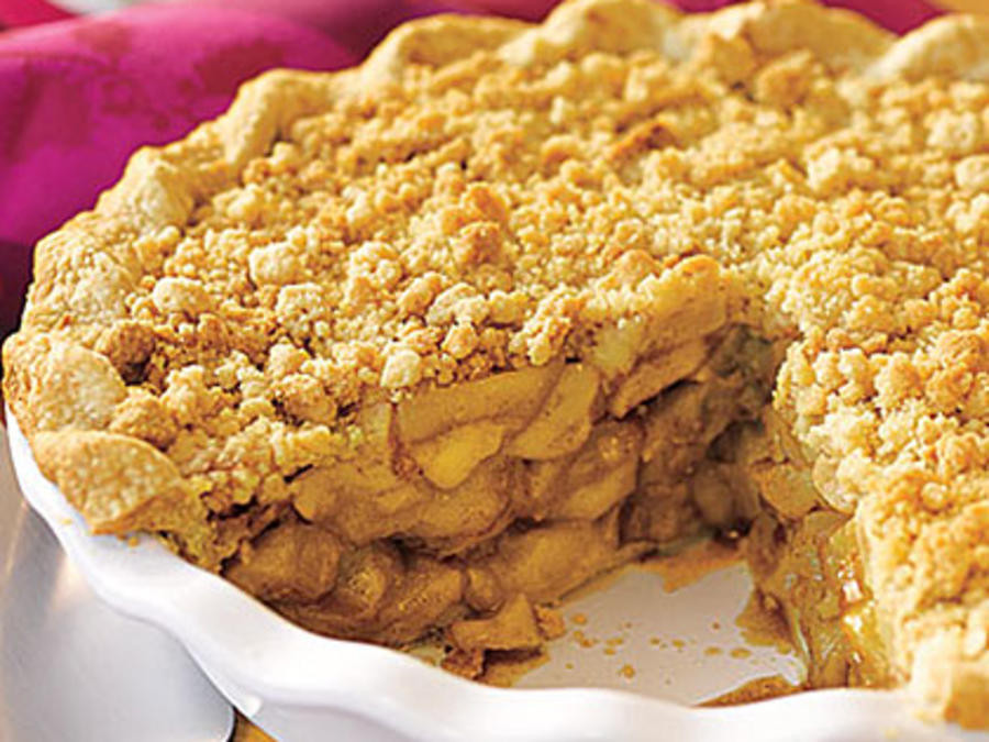 Apple Pie With Crumble Topping
 brown sugar streusel topping apple pie