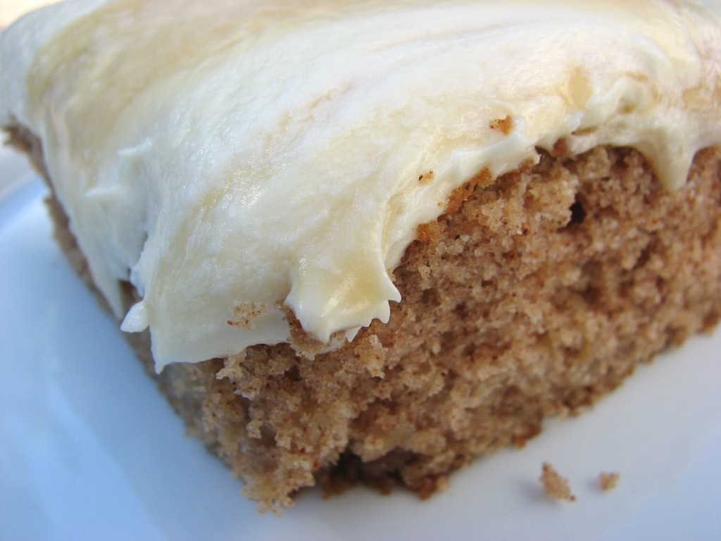 Apple Spice Cake
 Heidi Bakes Apple Spice Cake with Dulce De Leche Buttercream