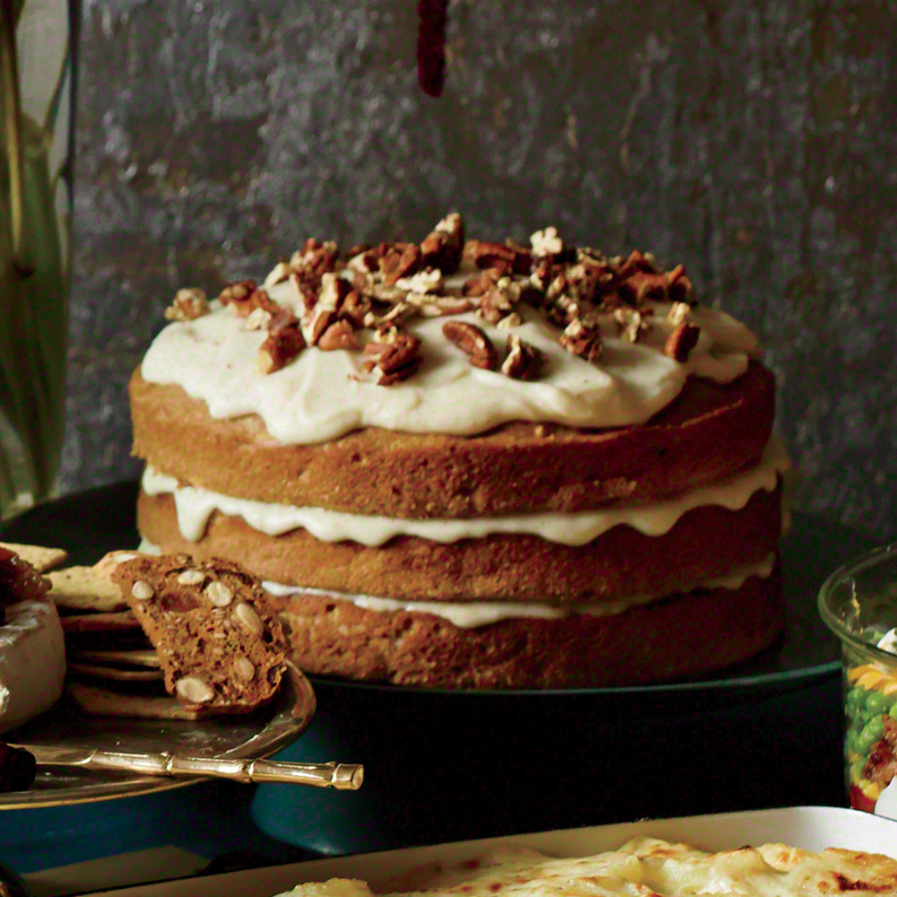 Apple Spice Cake
 Carrot Apple Spice Cake with Browned Butter Glaze Recipe