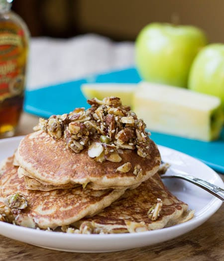 Apple Topping For Pancakes
 Whole Wheat Apple Pancakes with Nutty Topping Spicy