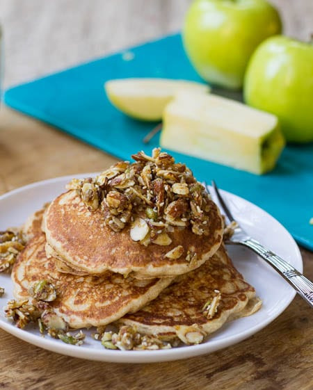 Apple Topping For Pancakes
 Whole Wheat Apple Pancakes with Nutty Topping Spicy