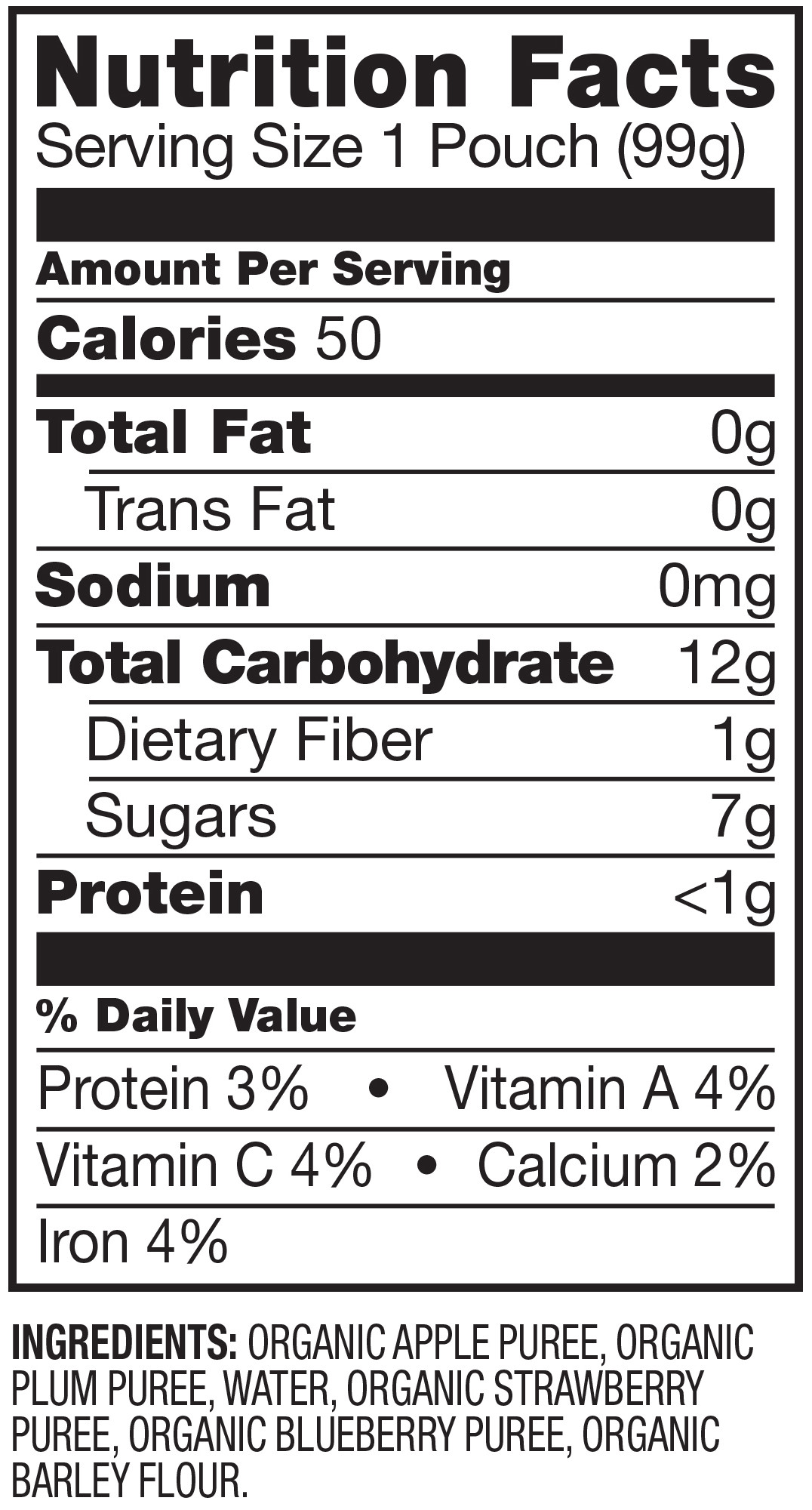 Applesauce Nutrition Facts
 Motts Blueberry Applesauce Nutrition Facts – Nutrition Ftempo