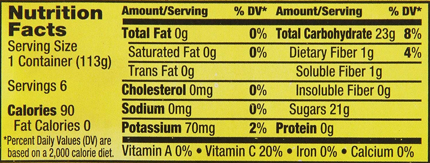 Applesauce Nutrition Facts
 Applesauce Nutrition Facts Motts Nutrition Ftempo