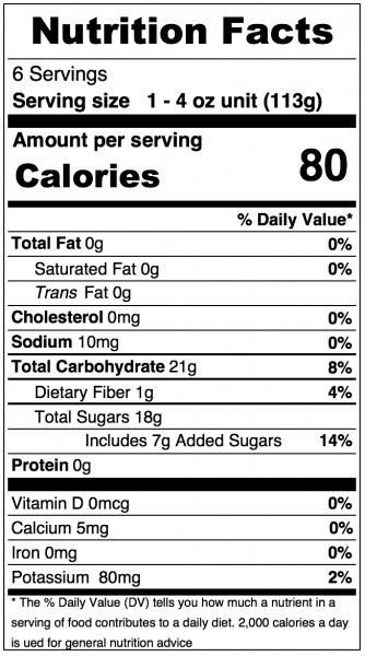 Applesauce Nutrition Facts
 Musselman S Applesauce Nutrition Facts Nutrition Ftempo