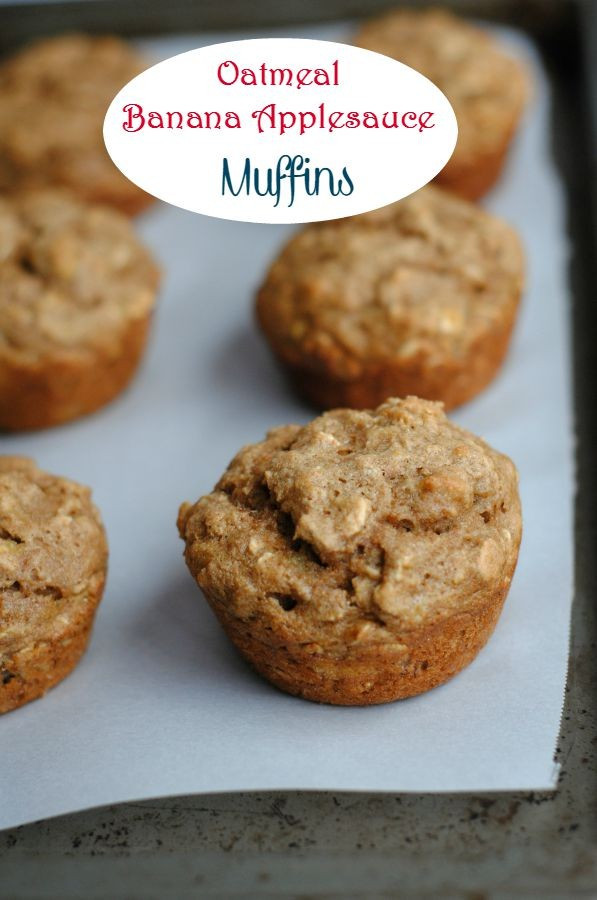 Applesauce Oatmeal Muffins
 applesauce oatmeal muffins