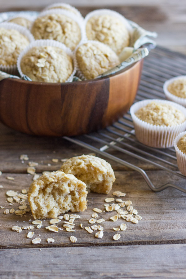 Applesauce Oatmeal Muffins
 Healthy Applesauce Oat Muffins Lovely Little Kitchen