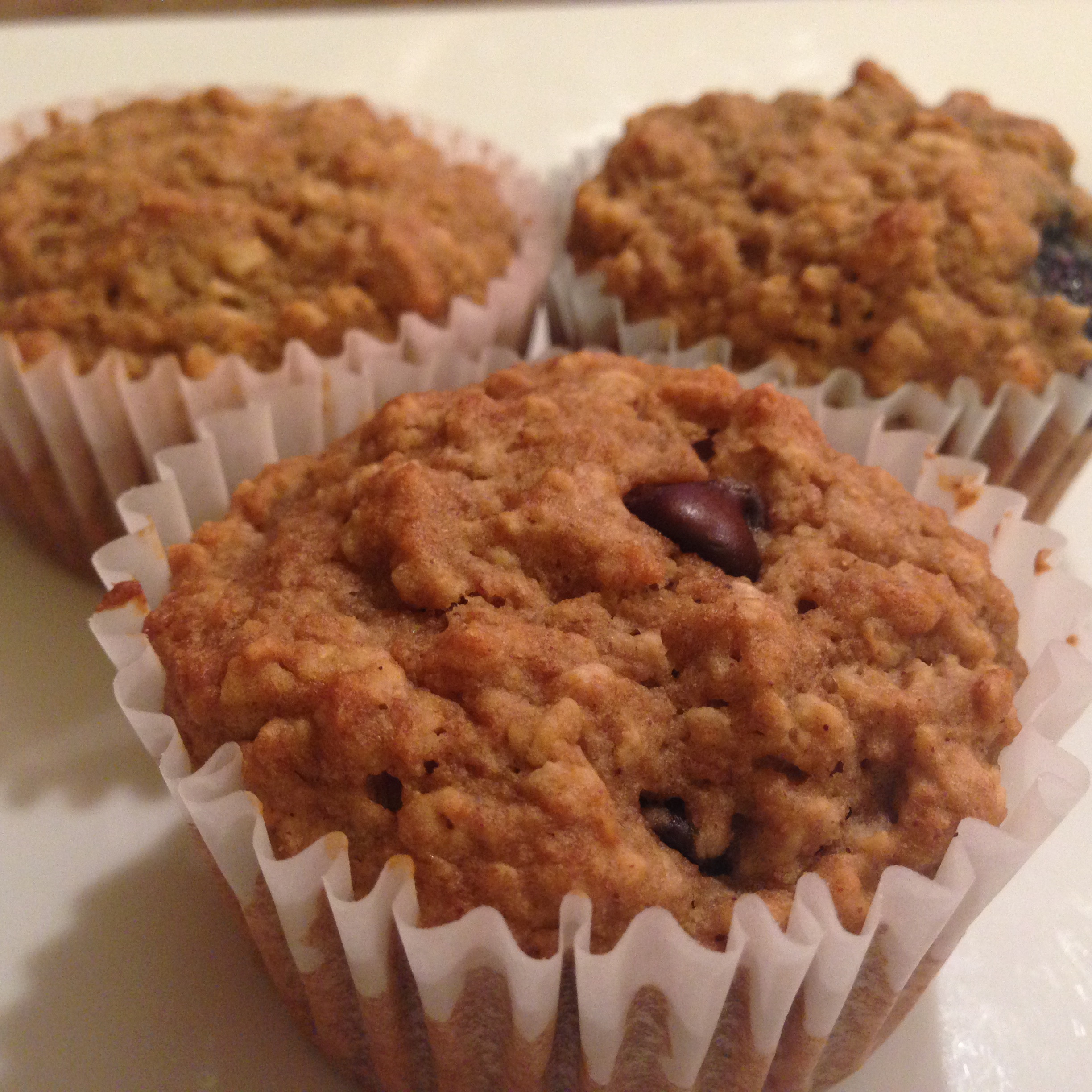 Applesauce Oatmeal Muffins
 Applesauce Oatmeal Muffins with Blueberries… “The Best