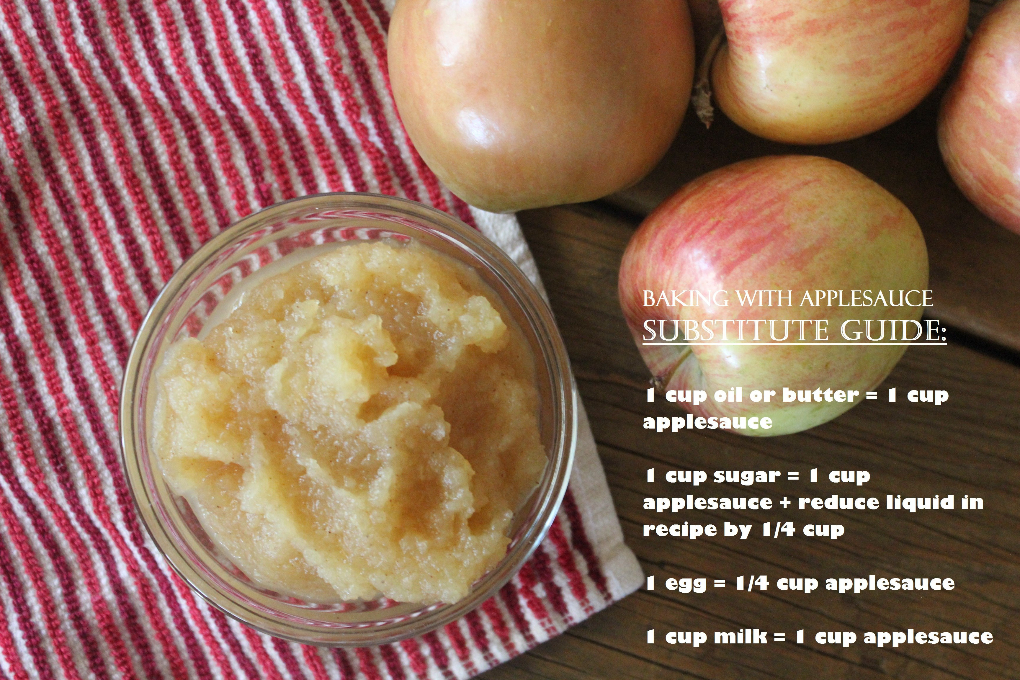 Applesauce Substitute For Egg
 Homemade Applesauce No Added Sugar