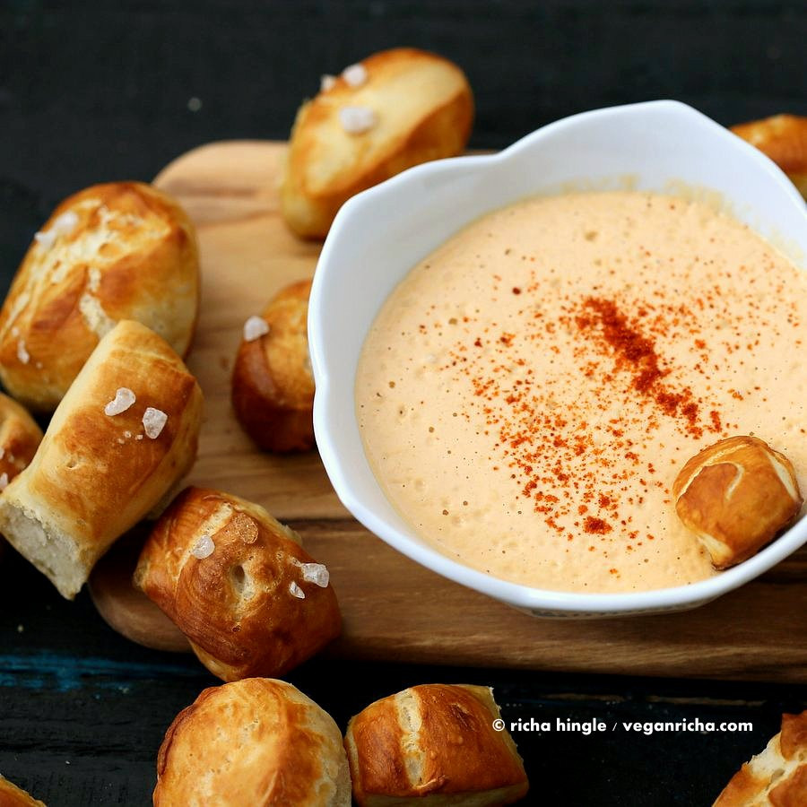 Are Pretzels Vegan
 Vegan Pretzel Bites with Spicy Mustard Dip Vegan Richa