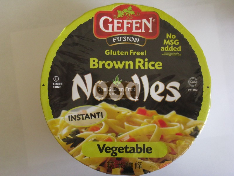 Are Rice Noodles Gluten Free
 Gefen Gluten Free Instant Brown Rice Noodles Soup