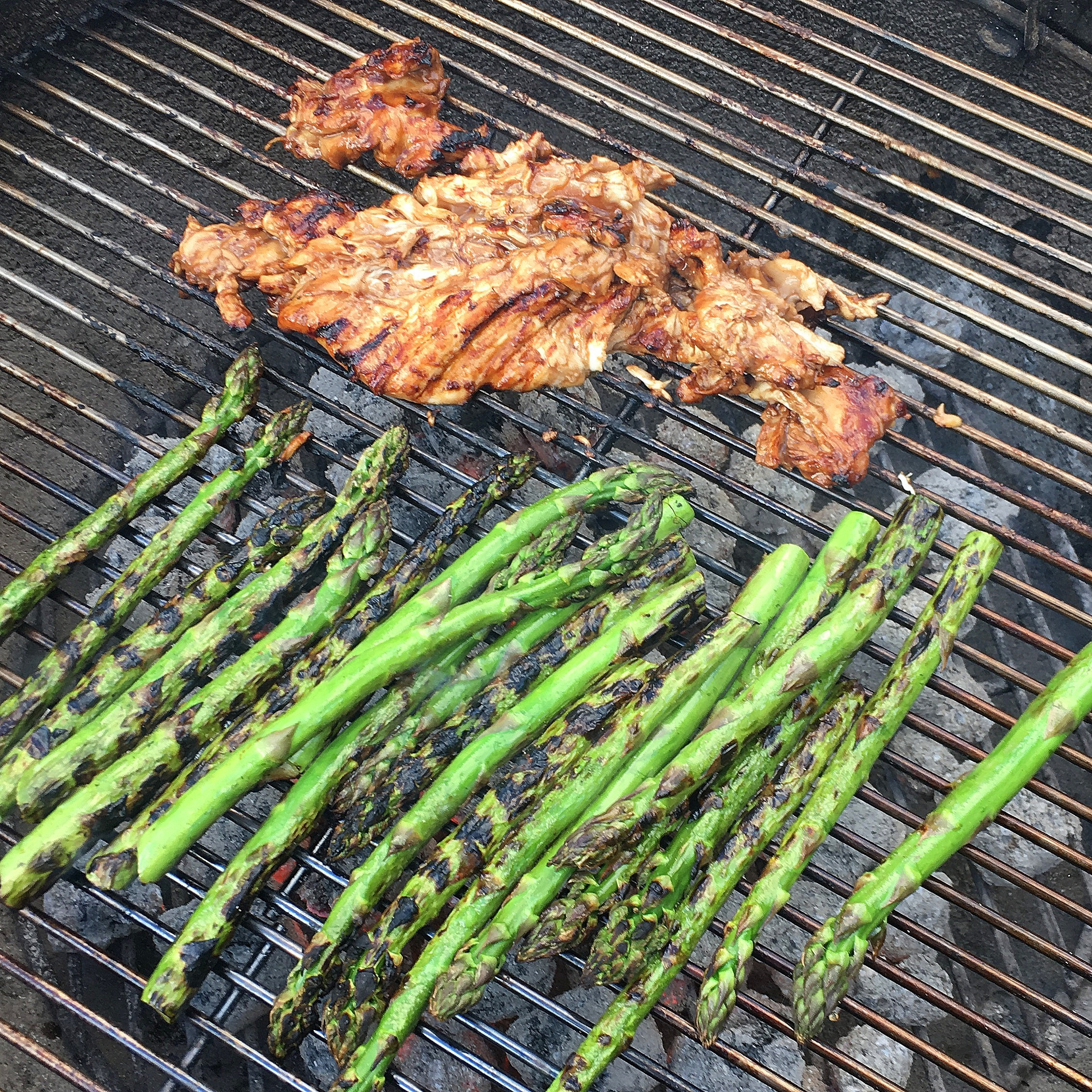 Asparagus On Grill
 Grilled Hoisin Chicken and Asparagus Summer Rolls BBQWeek