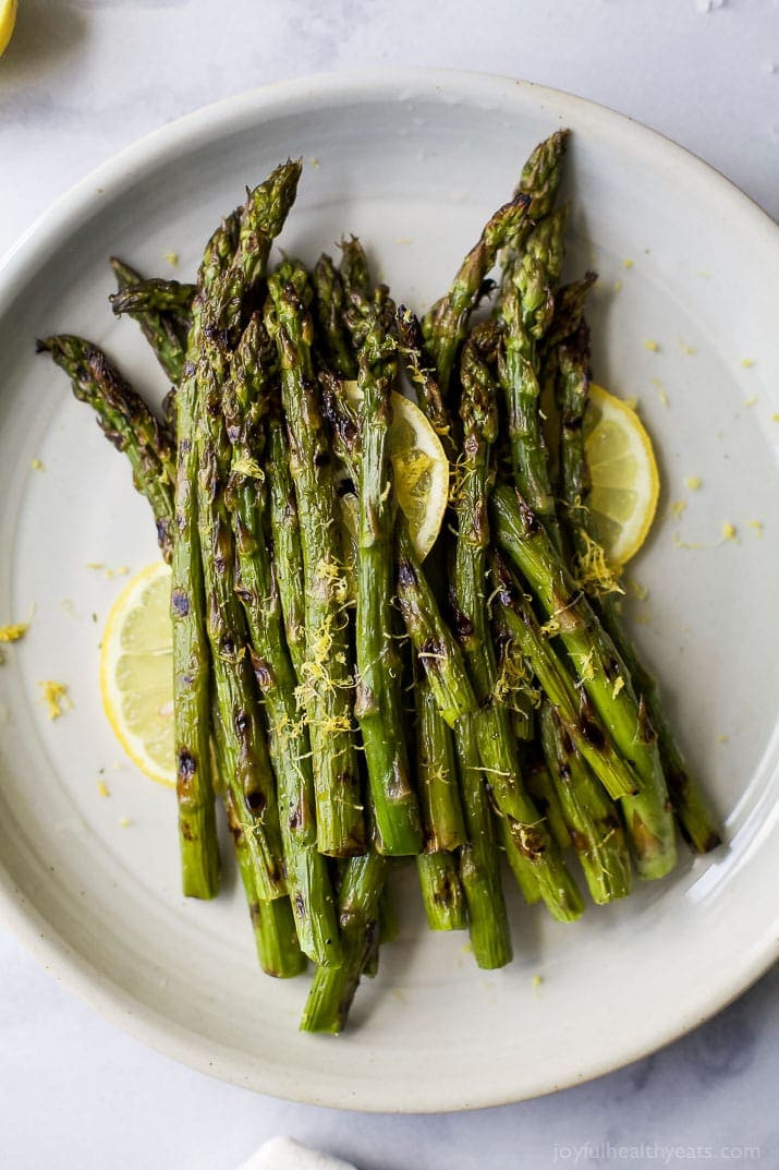 Asparagus On Grill
 Paleo Grilled Asparagus Lemon Zest