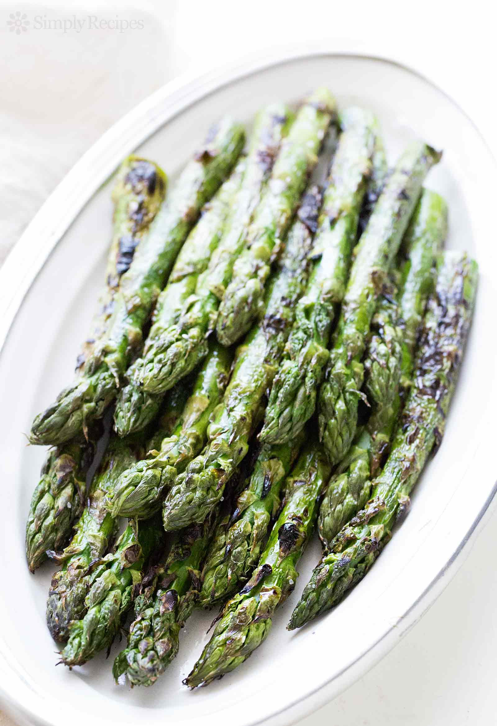 Asparagus On The Grill
 Grilled Asparagus Recipe