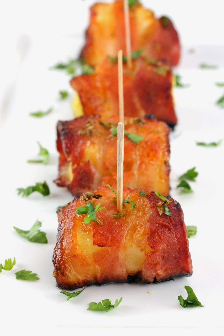 Bacon Appetizer Recipes
 1000 ideas about Bacon Wrapped Pineapple on Pinterest