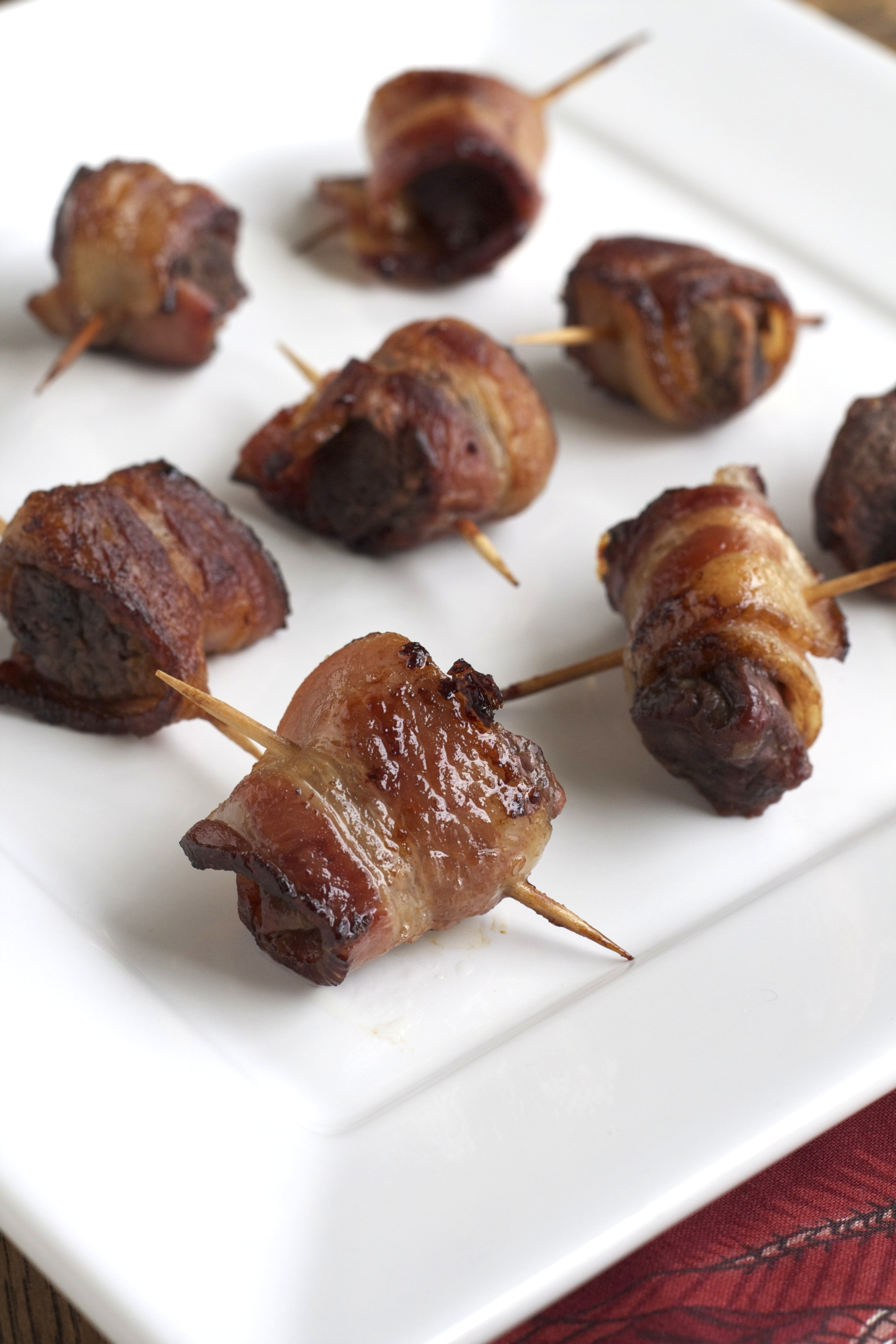 Bacon Appetizer Recipes
 Bacon and Steak Bites Deliciously Organic