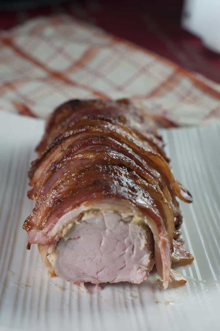 Bacon Wrapped Pork Tenderloin
 Succulent Bacon Wrapped Pork Tenderloin