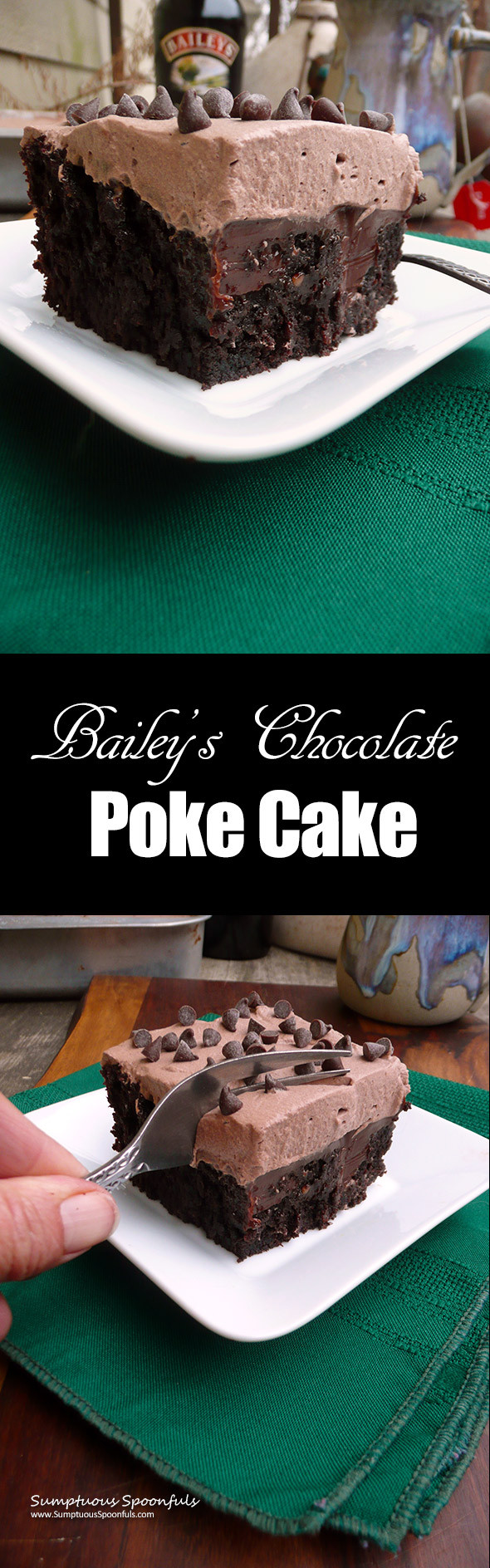 Baileys Chocolate Poke Cake
 Bailey s Chocolate Poke Cake