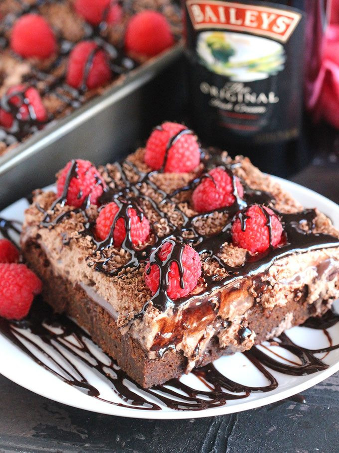 Baileys Chocolate Poke Cake
 Chocolate Baileys Poke Cake Sweet and Savory Meals