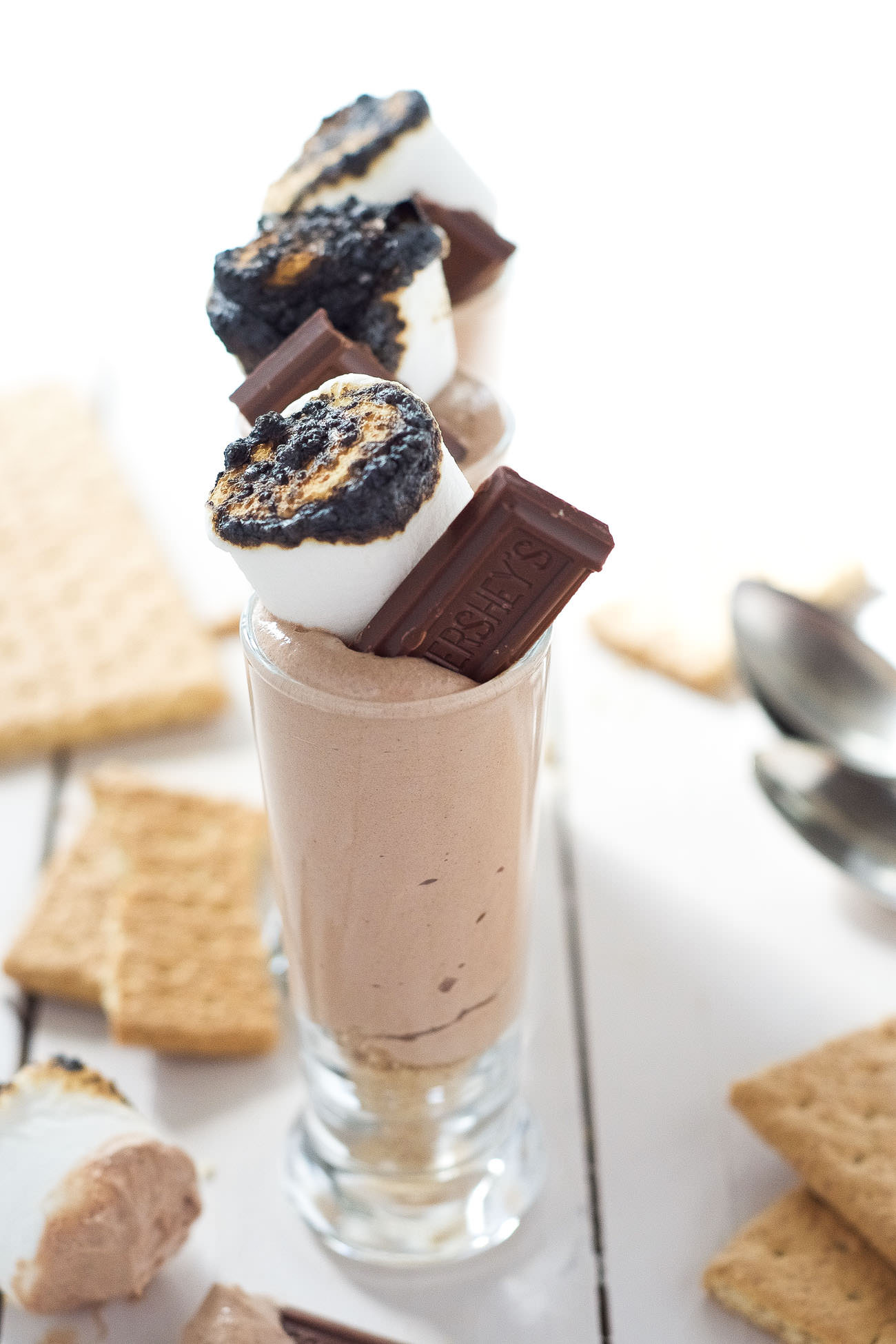 Baileys Dessert Recipes
 No Bake Baileys Smores Mousse Cups With Salt and Wit