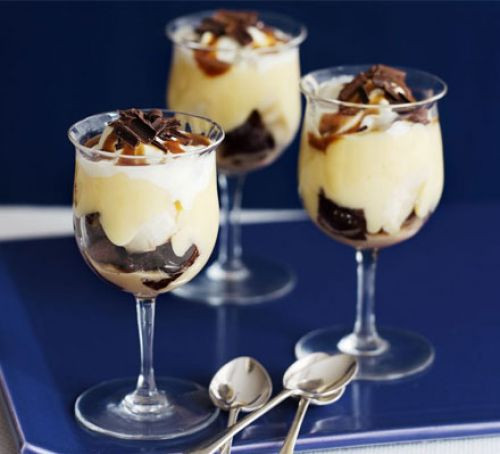 Baileys Dessert Recipes
 Baileys banana trifles recipe