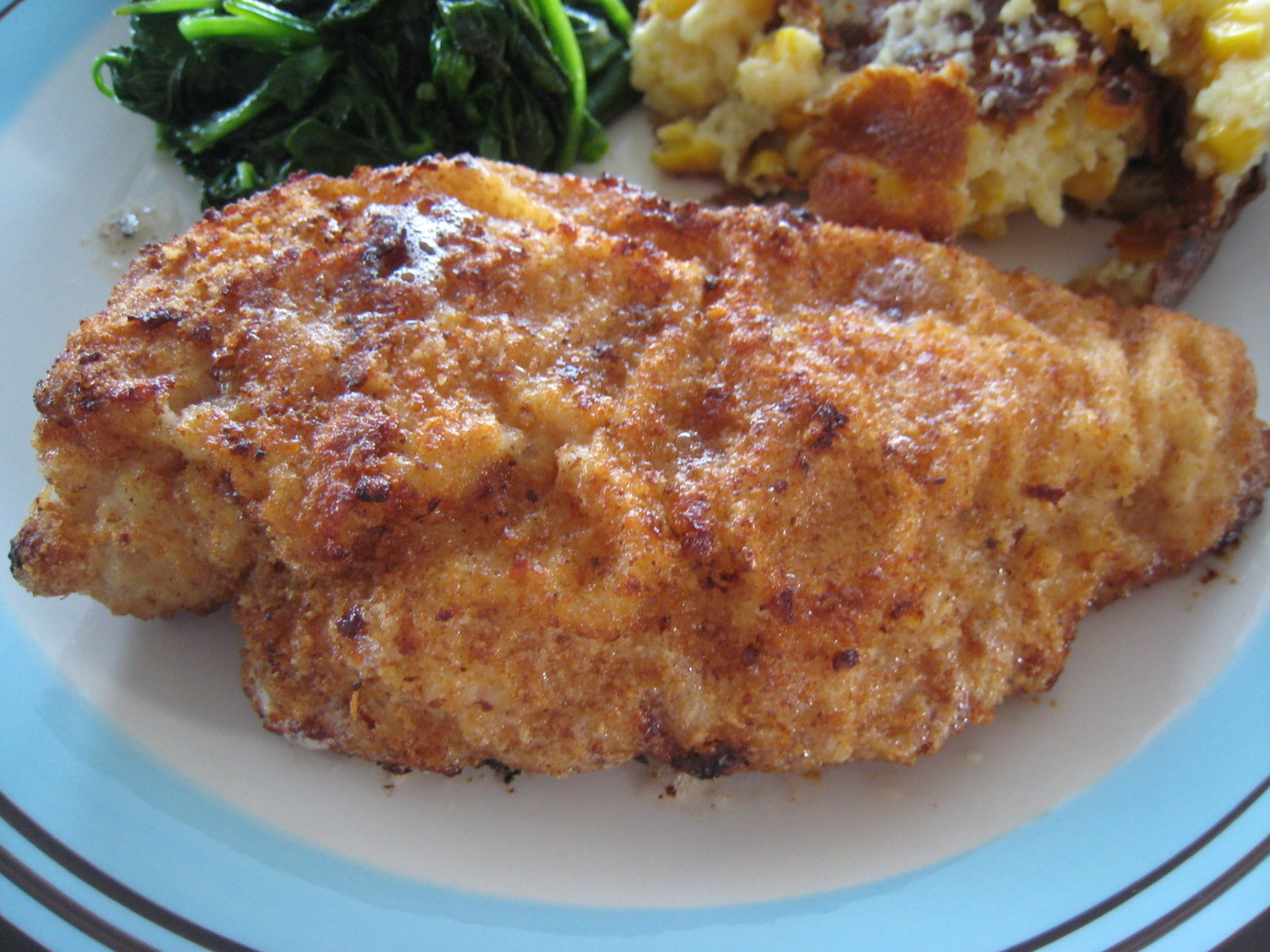 Baked Breaded Chicken Breast
 e Happy Cookie