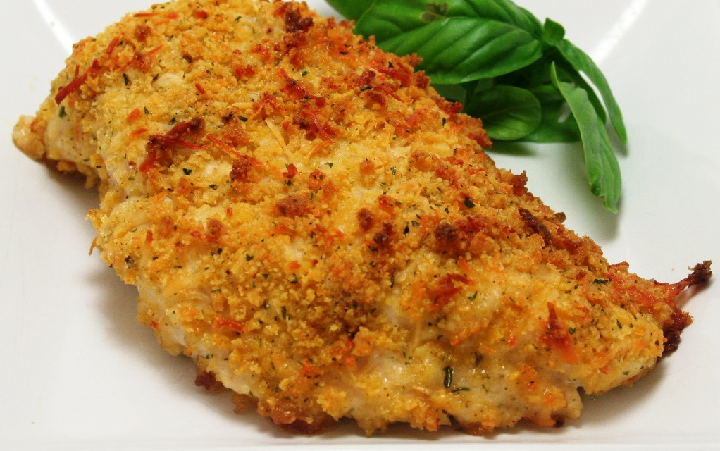 Baked Breaded Chicken Breast
 Panko Breaded Baked Chicken