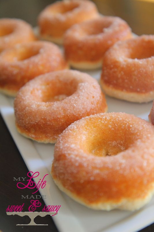 Baked Cake Donut Recipe
 BAKED donuts really good I used cake flour instead of
