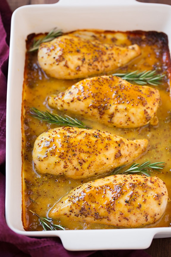 Baked Chicken Breasts Recipes
 Baked Honey Mustard Chicken Cooking Classy