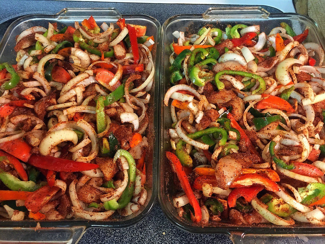 Baked Chicken Fajitas
 Oven Baked Chicken Fajitas Hangry Fork