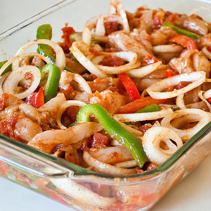 Baked Chicken Fajitas
 The Bestest Recipes line Oven Baked Chicken Fajitas