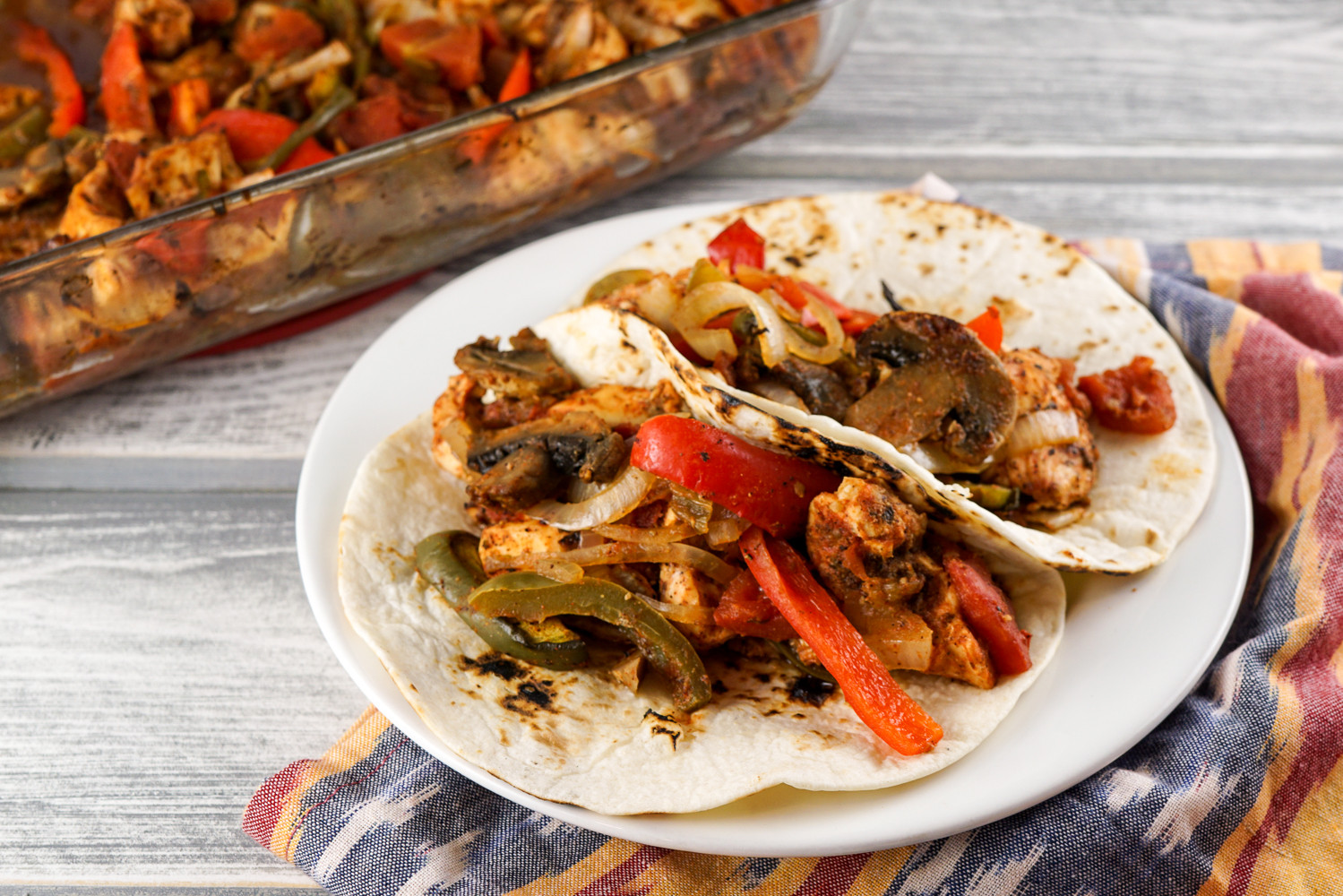 Baked Chicken Fajitas
 Baked Chicken Fajitas Slender Kitchen