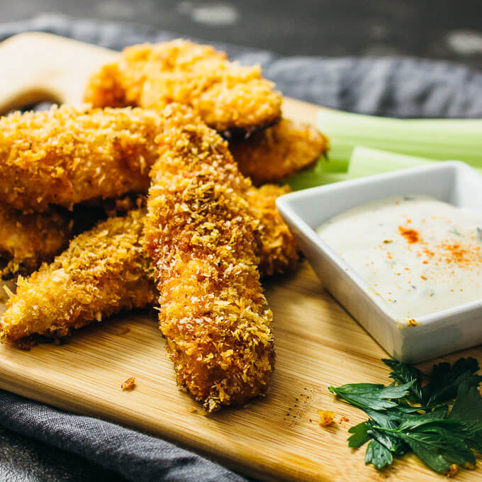Baked Chicken Tenders No Breading
 Baked chicken tenders with honey and cayenne Savory Tooth