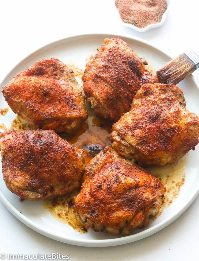 Baked Chicken Thigh
 Baked Crispy Chicken Thighs Immaculate Bites