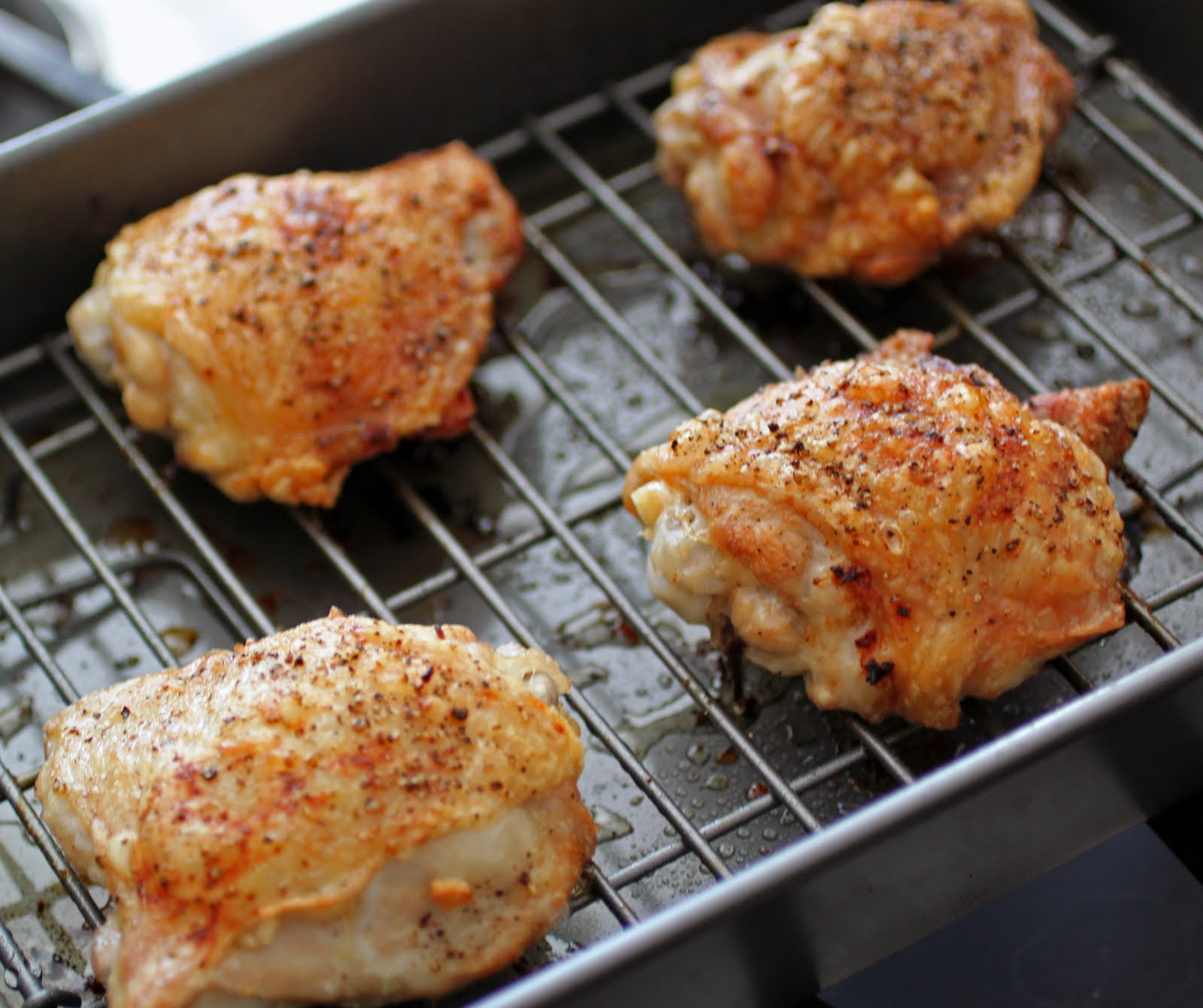 Baked Chicken Thigh
 Baked Chicken Thighs Primal Palate