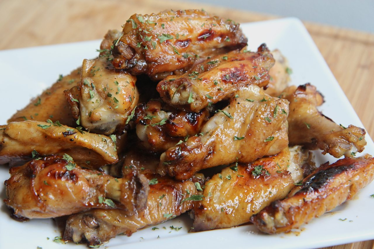 Baked Chicken Wings Recipe
 Tangy Baked Chicken Wings Recipe Crowd Pleaser