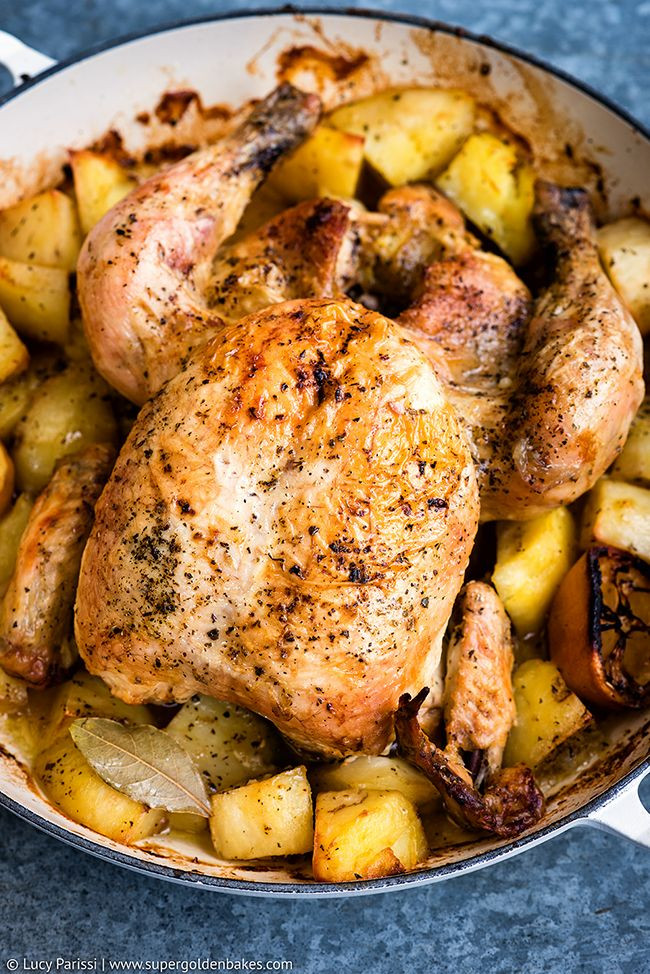 Baked Greek Chicken
 greek chicken and potatoes