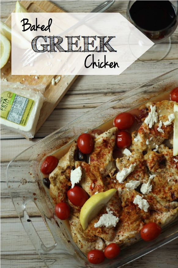 Baked Greek Chicken
 18 best images about Greek Chicken Recipes on Pinterest